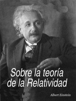 cover image of Sobre la teoría de la relatividad